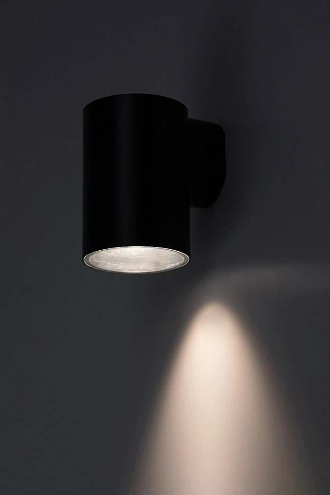 Rabalux 77154 URFA - Nástěnné LED venkovní svítidlo v černé barvě, LED 9W, 2700 / 4000 / 6500K, IP65