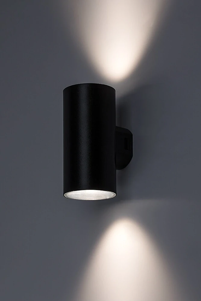 Rabalux 77155 URFA - Nástěnné LED venkovní svítidlo v černé barvě, LED 18W, 2700 / 4000 / 6500K, IP65