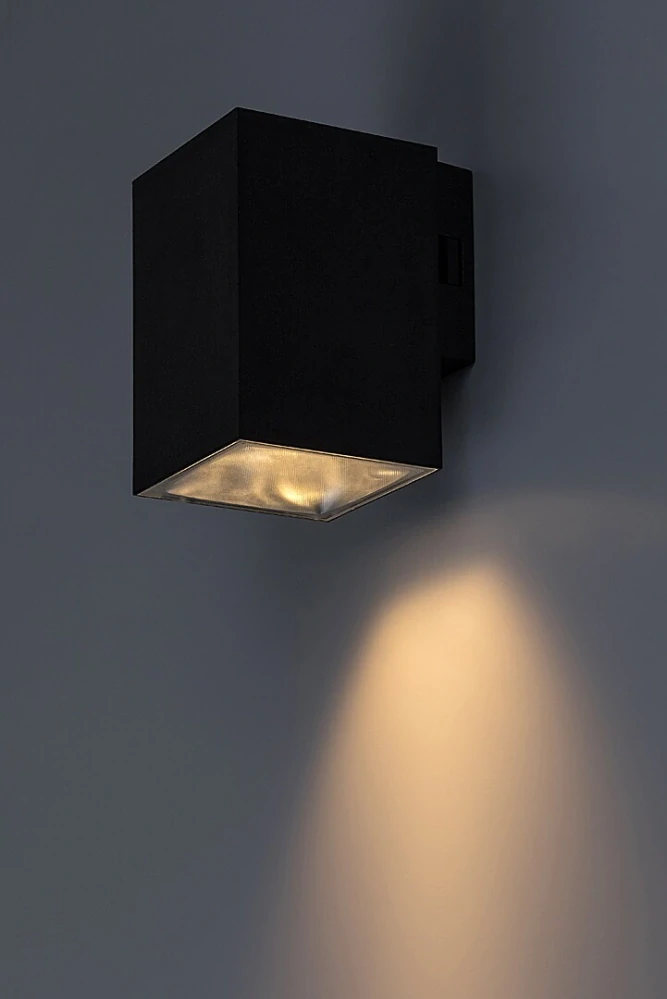 Rabalux 77156 URFA - Nástěnné LED venkovní svítidlo v černé barvě, LED 9W, 2700 / 4000 / 6500K, IP65