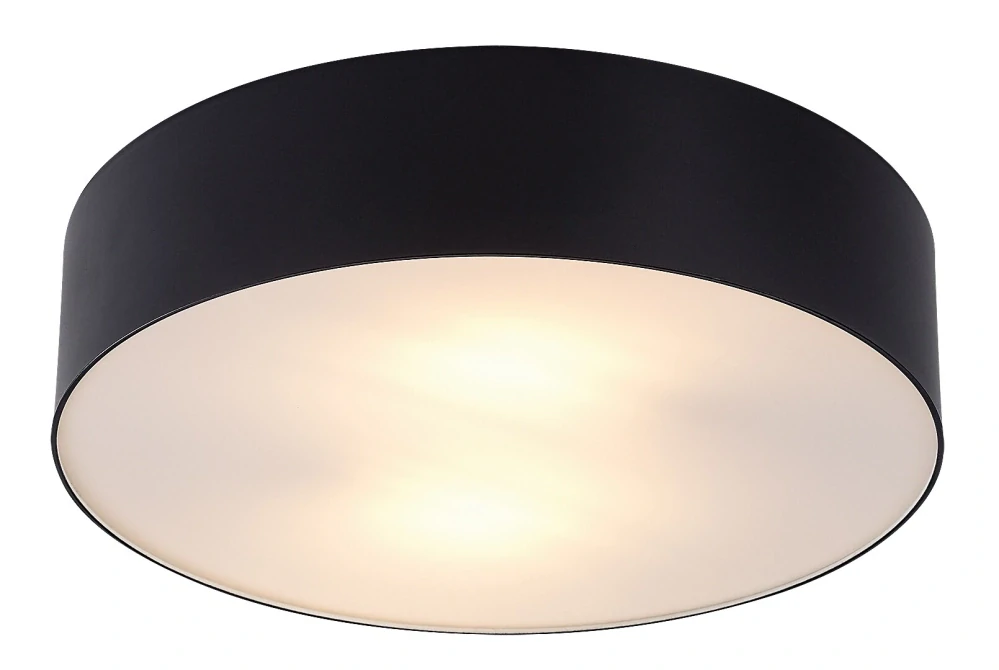 Rabalux 75065 DOLEN - Stropní venkovní kulaté svítidlo v čené barvě, 2 x E27, IP43, Ø 29cm