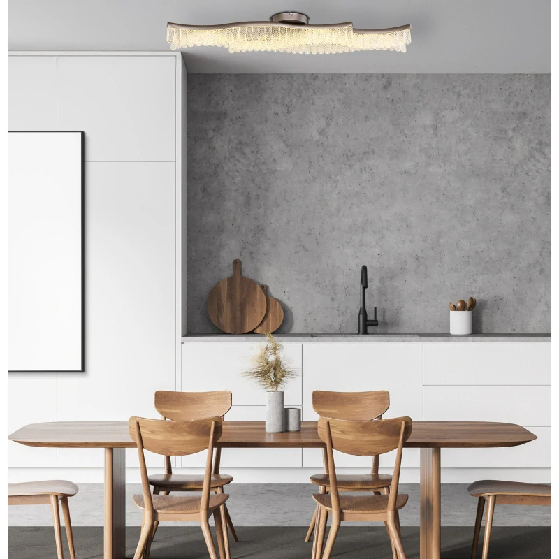 Globo 67348D JULIET - Moderní stropní křišťálový lustr, LED 35W, 3200K, 108cm