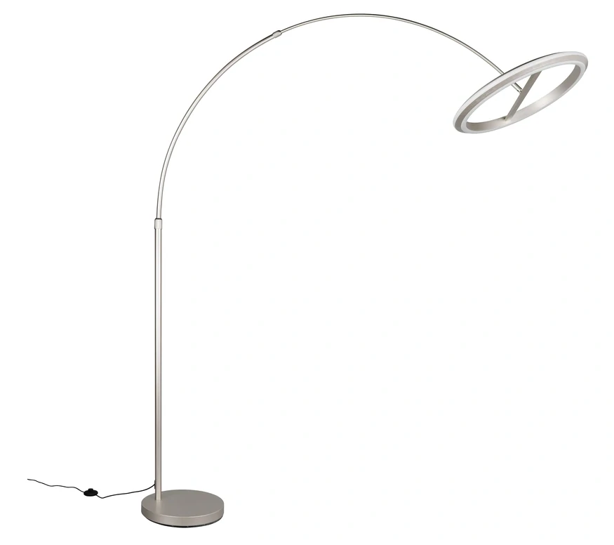 Trio Leuchten 442410107 AMADOR - Stmívatelná LED stojací oblouková lampa se změnou barvy světla, LED 21W, 2300+3000+4000K, 205cm
