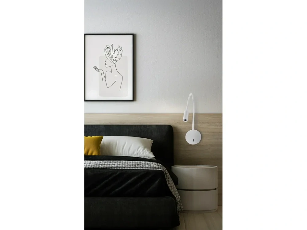Palnas 61004167 Freja - Nástěnné LED svítidlo s polohovatelným ramenem, bílá