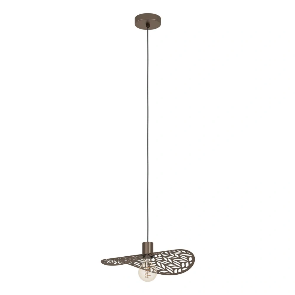 Eglo 44124 SWABY - Závěsné svítidlo v bronzové barvě, 1 x E27, 40cm