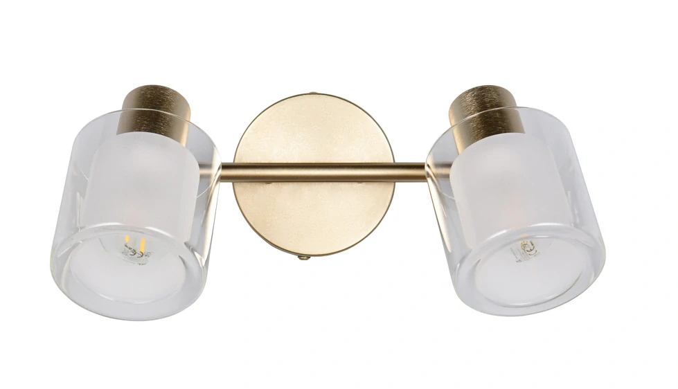 Trio Leuchten R88162079 NERALO - Nástěnná nebo stropní lampa ve zlaté barvě, 2 x E14