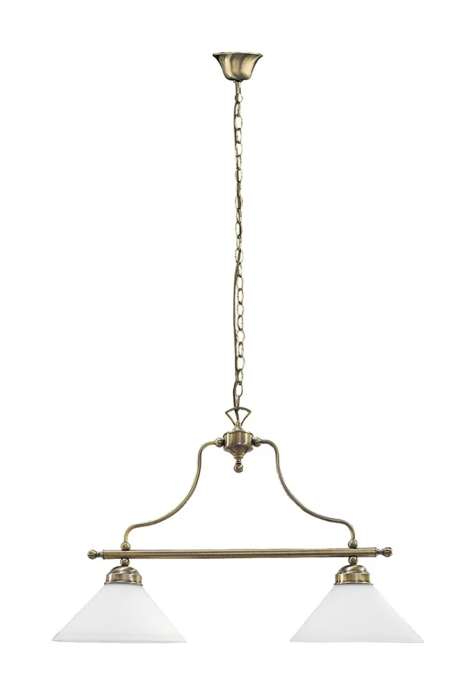 Rabalux 2707 MARIAN - Dvouramenný lustr v bronzové barvě 2 x E27, 70cm šířka