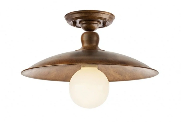 Redo LENA 02-757 - Rustikální stropní lustr + Dárek LED retro žárovka
