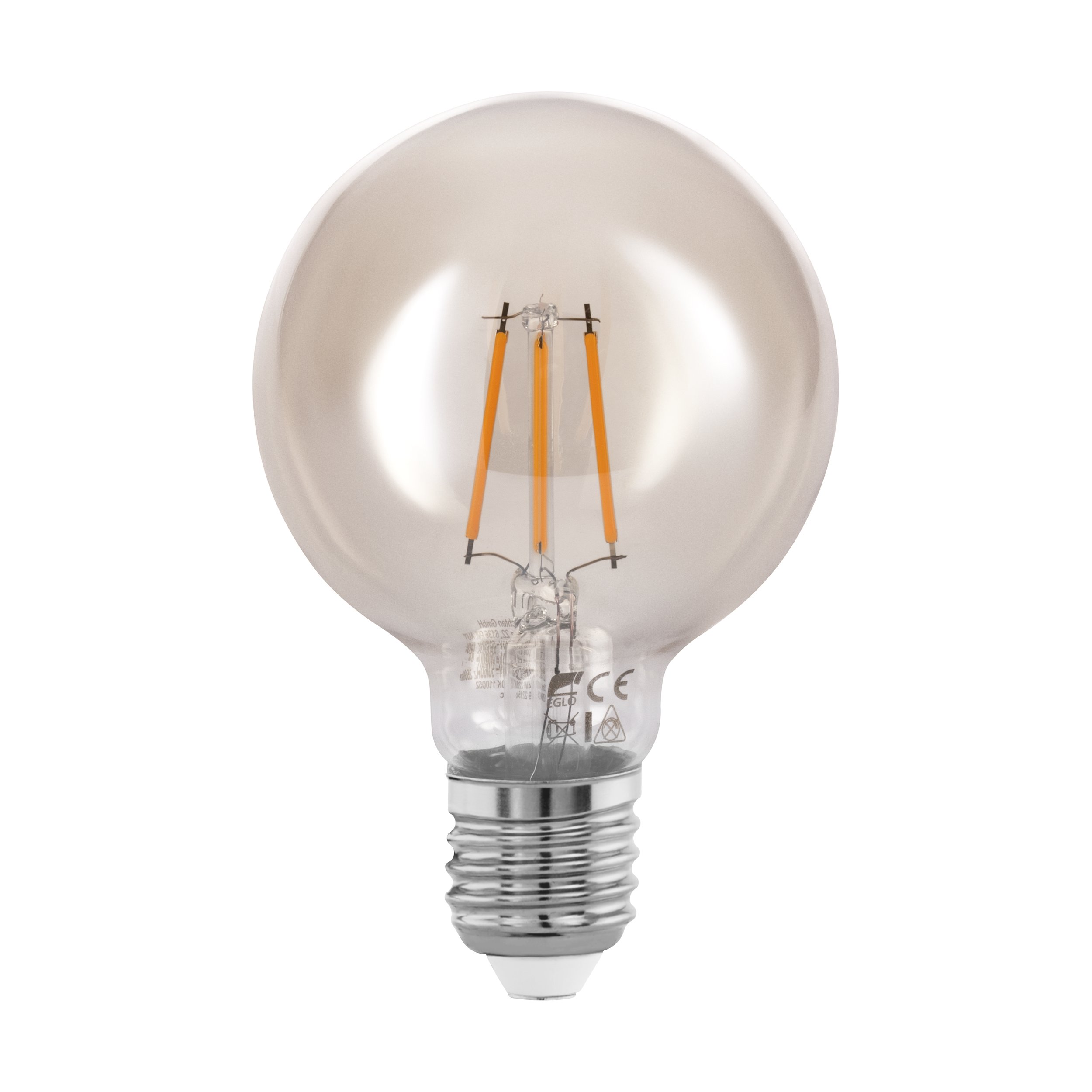 Eglo 110052 RETRO LED BULB - Retro LED žárovka E27, G80, 2200K