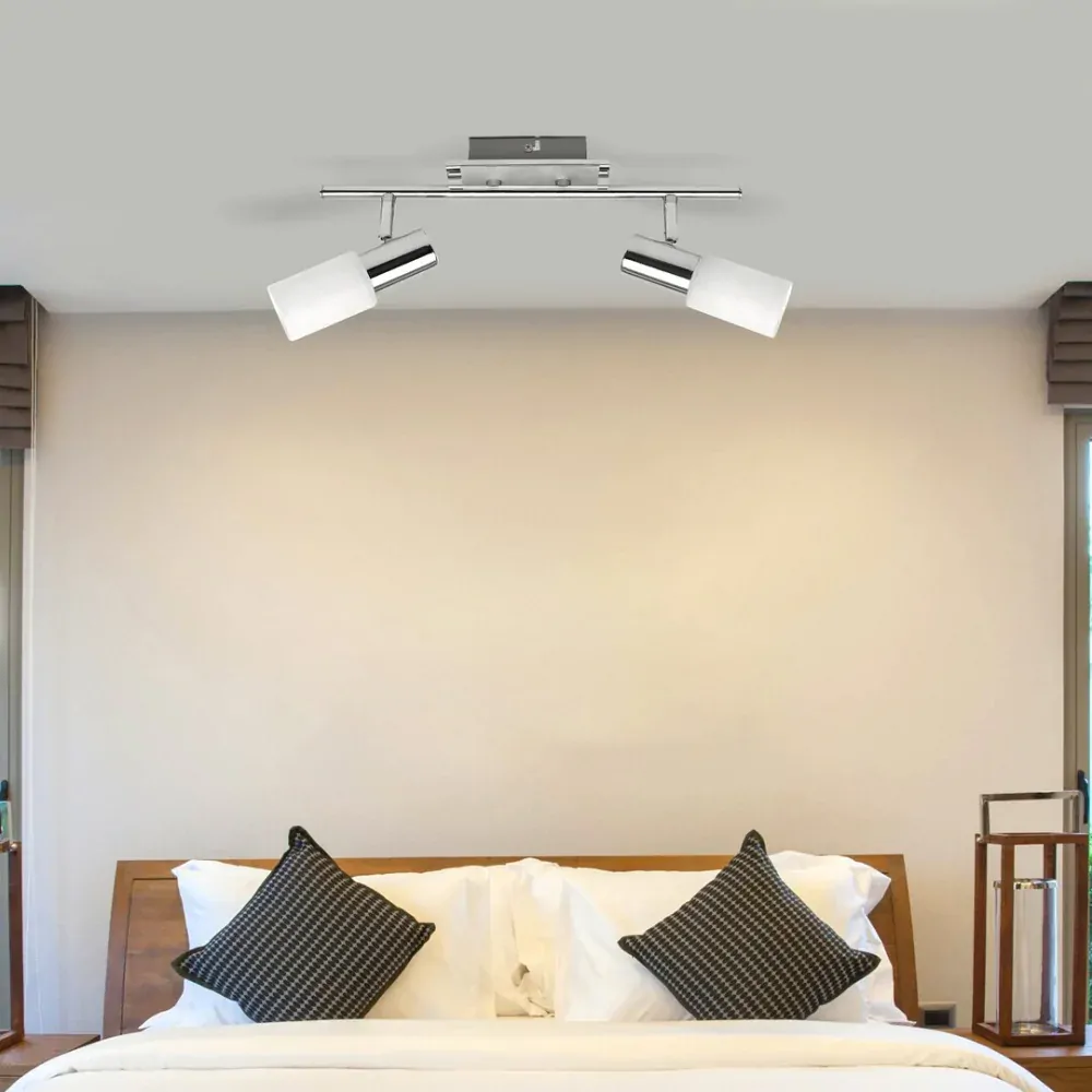 Rabalux 6097 Logan - Nástěnné nebo stropní bodové svítidlo 2 x E14