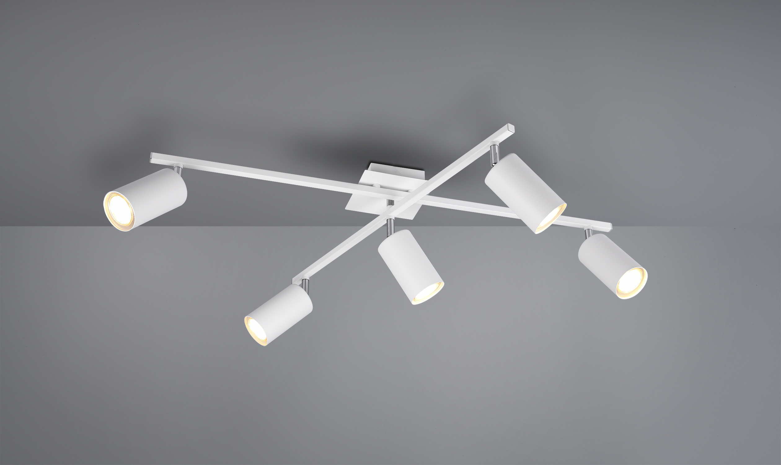 Trio Leuchten 612400501 MARLEY white - Stropní spotové svítidlo v bílé barvě 5 x GU10
