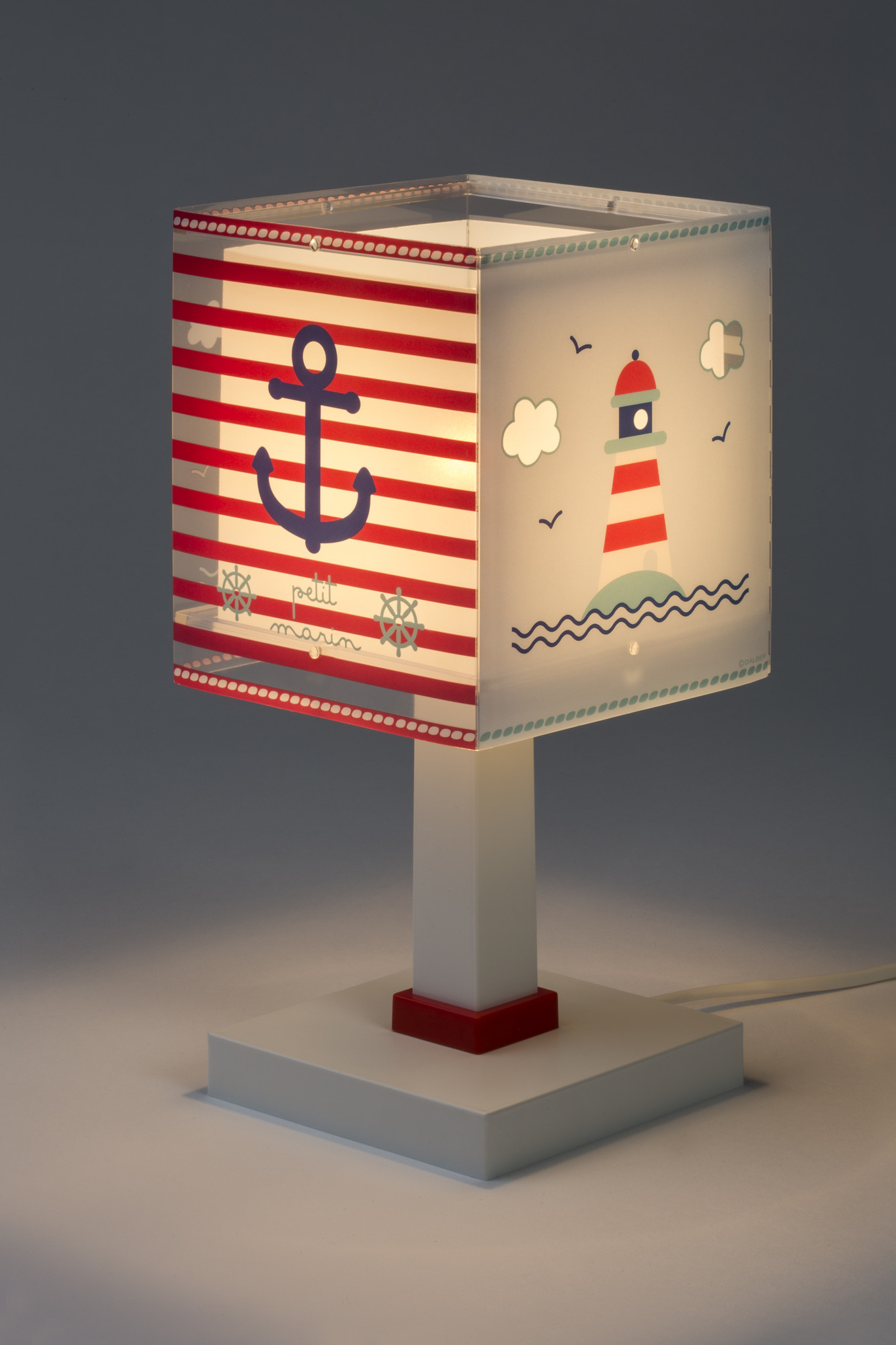 Dalber 43421 PETIT MARIN - Dětská stolní lampička + Dárek LED žárovka