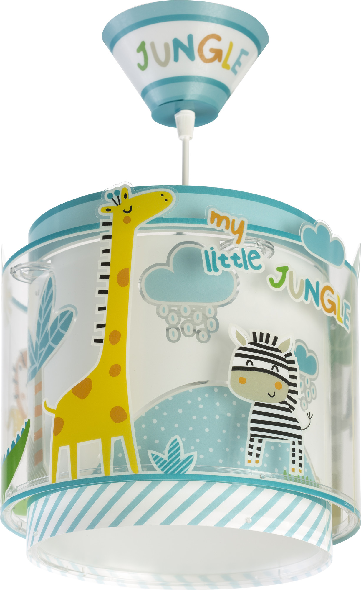 Dalber 76112 MY LITTLE JUNGLE - Dětské závěsné svítidlo se zvířátky + Dárek LED žárovka