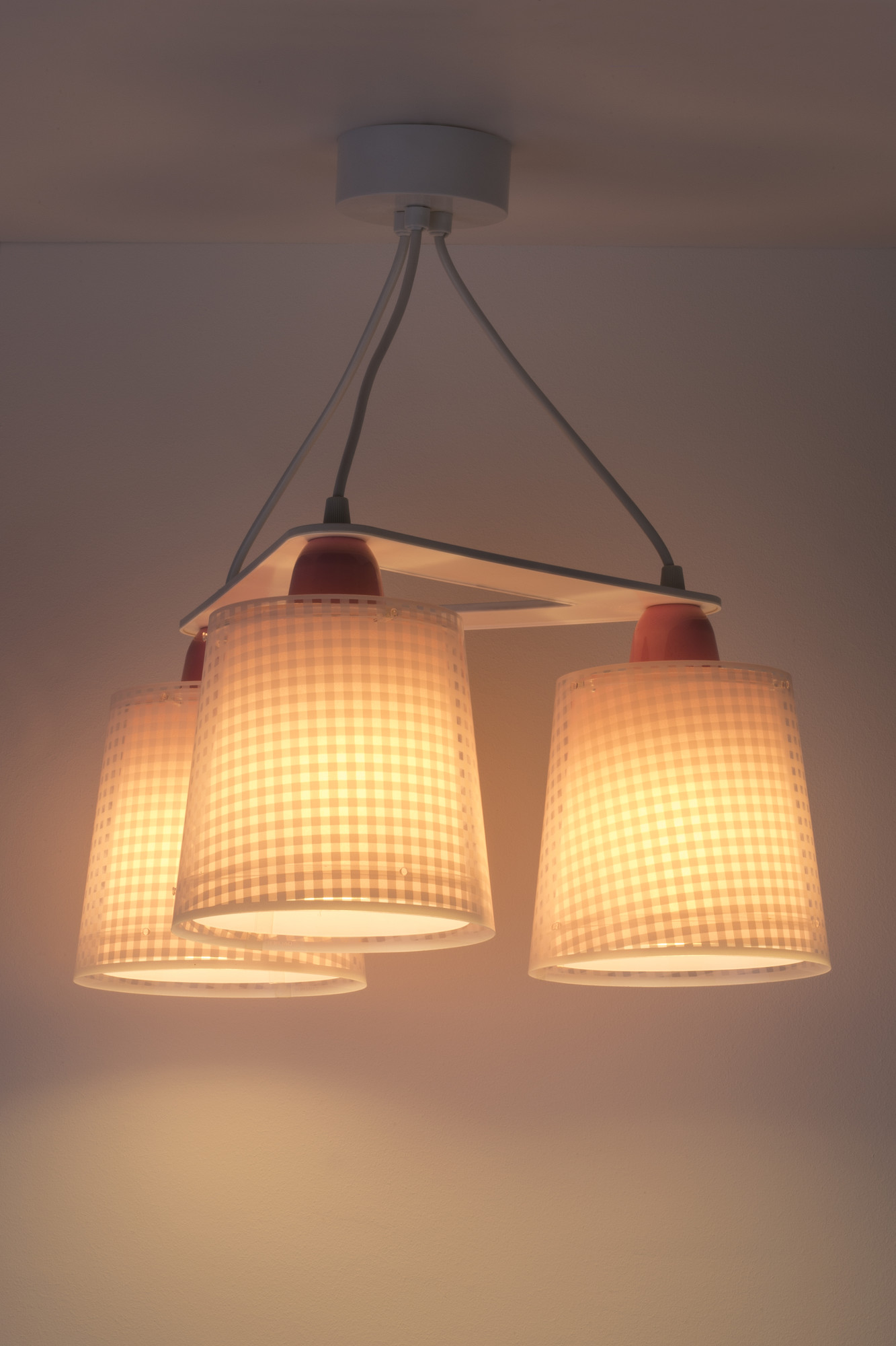 Dalber 80224S VICHY - Dětské závěsné svítidlo pro holčičky + Dárek 3x LED žárovka