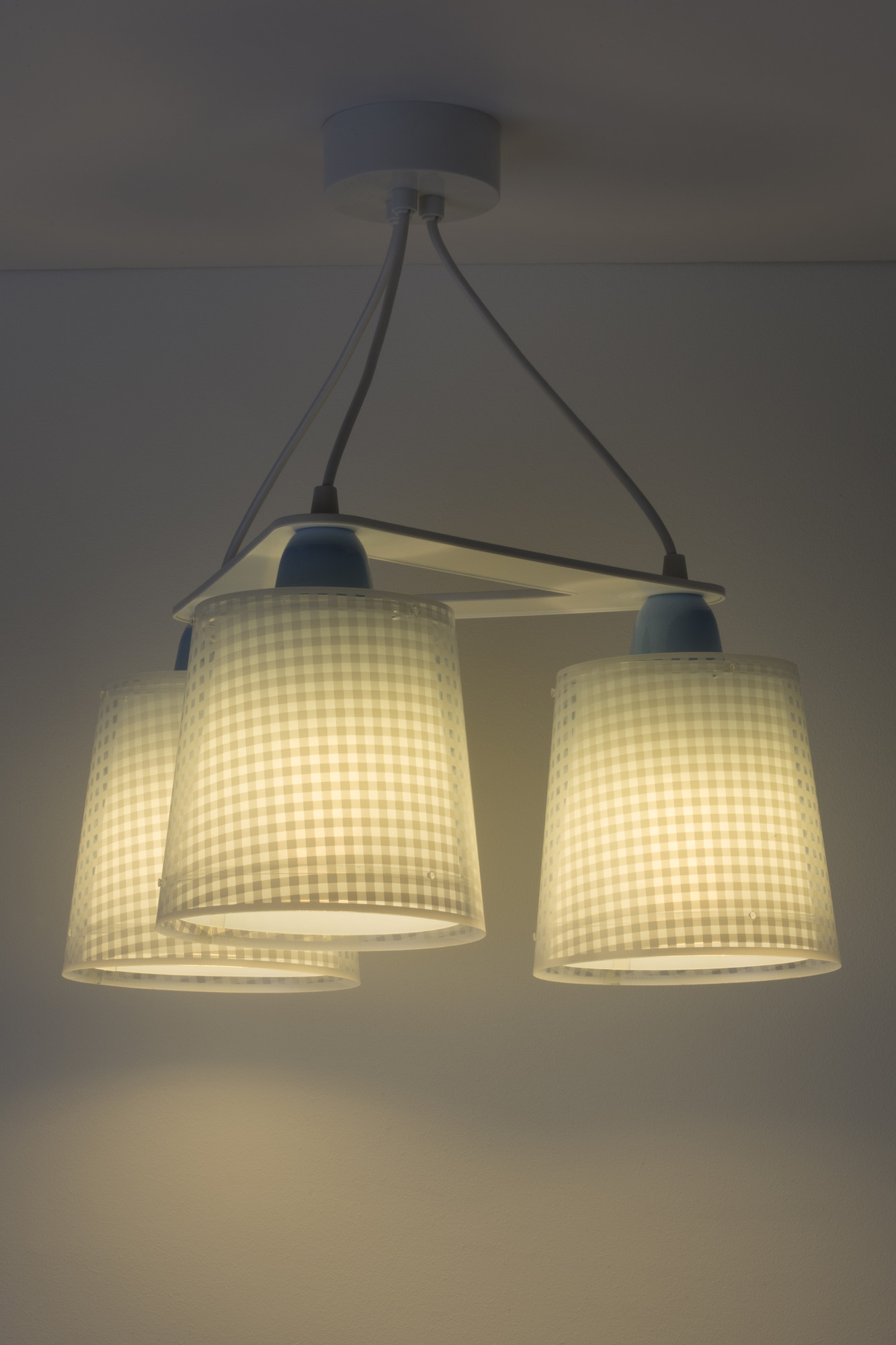 Dalber 80224T VICHY - Dětské závěsné svítidlo pro kluky + Dárek 3x LED žárovka