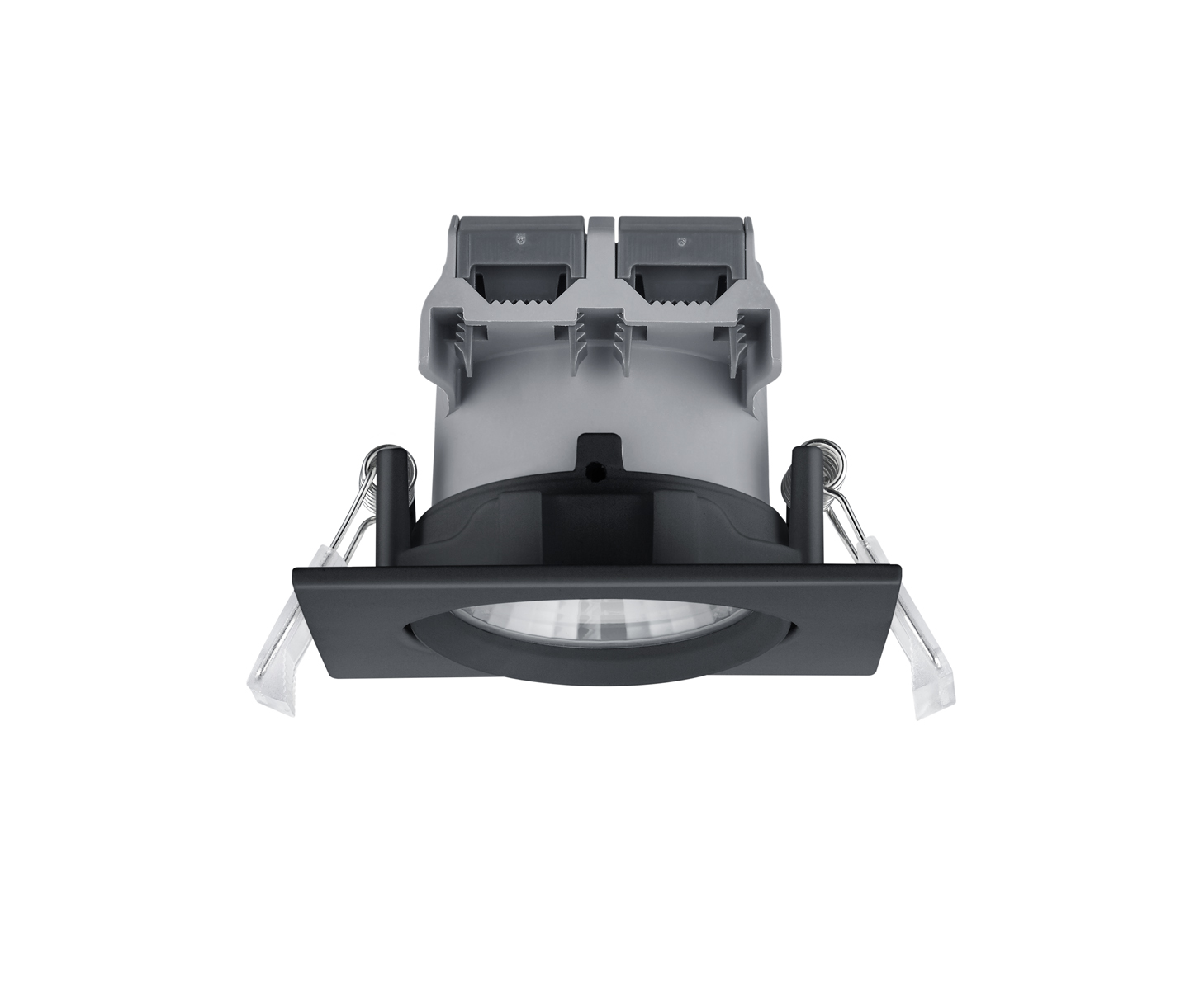 Trio Leuchten 650410132 PAMIR - LED podhledové stmívatelné svítidlo 8,5 x 8,5cm, 5,5W, 3000K, IP23, černá