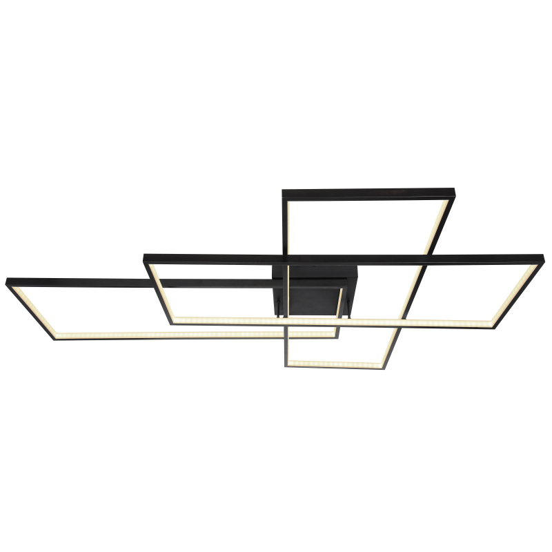 Globo 67227-100B GABRIEL - LED stropní svítidlo s dálkovým ovladačem 100W, 2100lm, 117 x 80cm