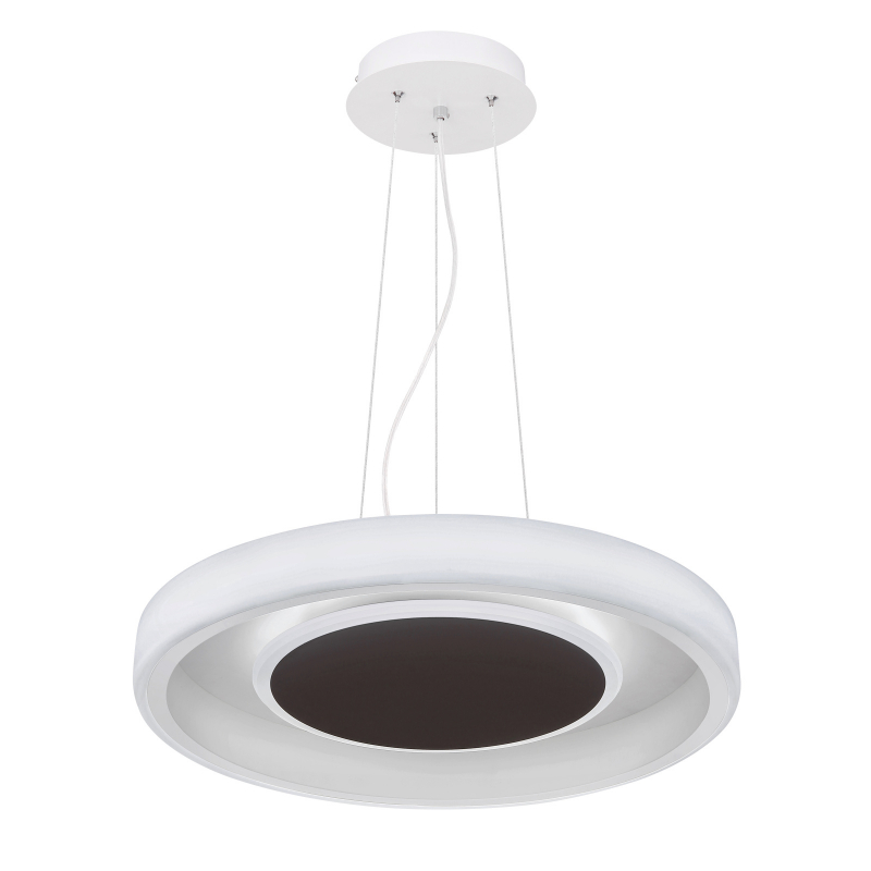 GLOBO 48398-40H GOFFI - LED závěsné kulaté svítidlo s dálkovým ovladačem 40W, Ø 49,5cm
