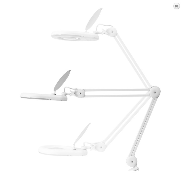 FKT 4738795 - LED Stolní lampa s lupou 3x