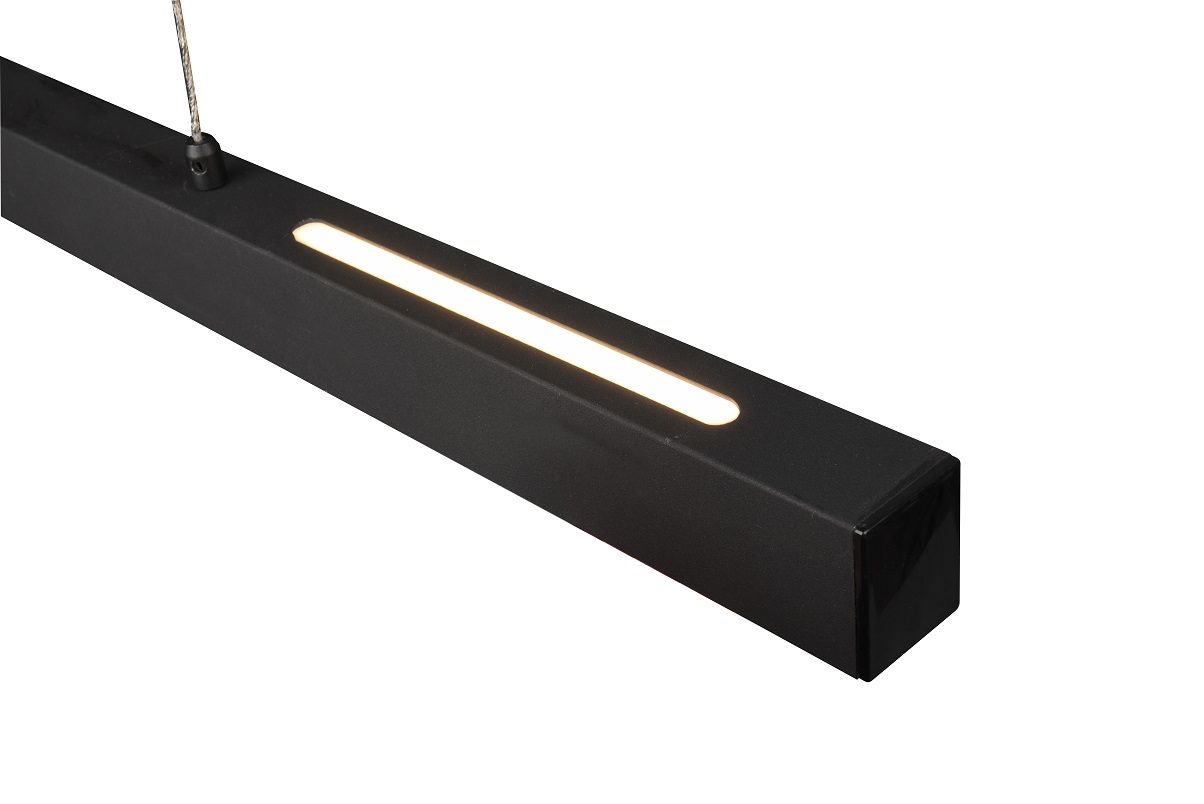 Trio Leuchten R32043132 PAROS - Závěsný stahovací lustr stmívatelný klasickým vypínačem, LED 21W + 11W, 3000K, 3000lm + 1500lm, 90cm