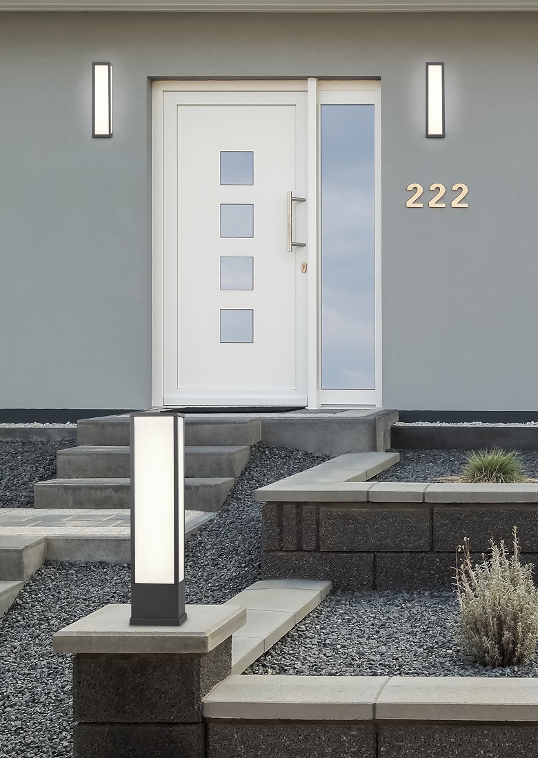 Trio Leuchten 526260142 FUERTE - LED venkovní stojací lampa v antracitové barvě, 15W, 3000K, IP54, 60cm
