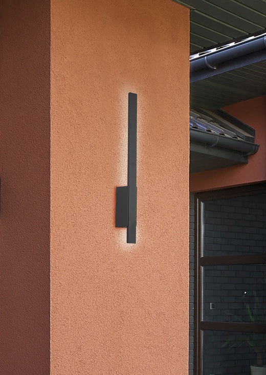 Trio Leuchten 221460142 TAWA - Nepřímé svítidlo na venkovní zeď IP54, LED 7,5W, 3000K, 50cm výška