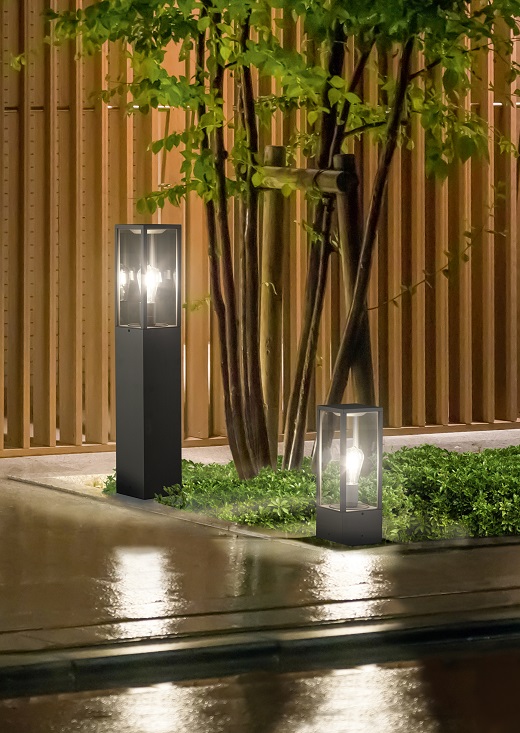 Trio Leuchten 401860142 GARONNE - Stojací lampa na zahradu IP44, 1 x E27, 80cm