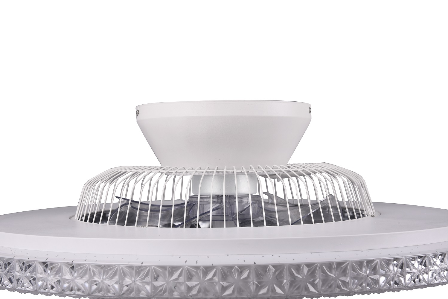 Trio Leuchten R62412106 HARSTAD - Stropní LED ventilátor s dálkovým ovladačem, LED 40W, 3000-6500K, Ø 60cm
