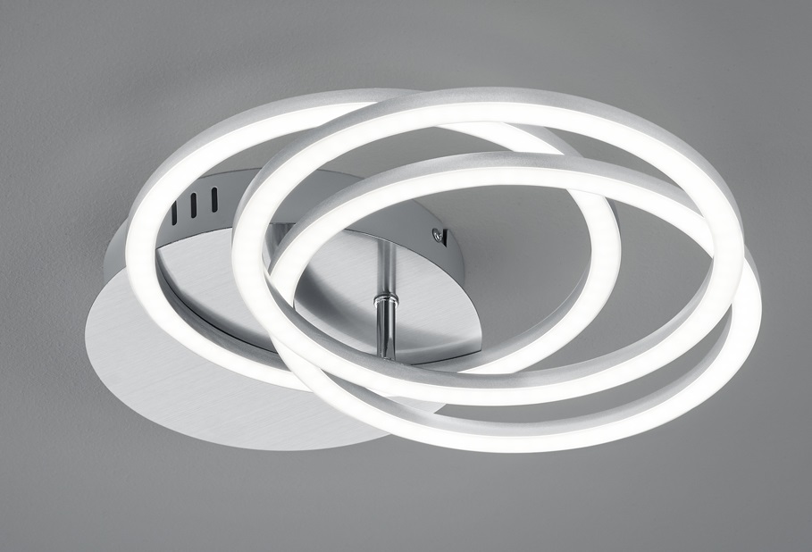 Trio Leuchten R62823107 CIRCLE - Stropní LED svítidlo s dálkovým ovladačem, LED 27W, 2700 - 6000K, Ø 43,5cm