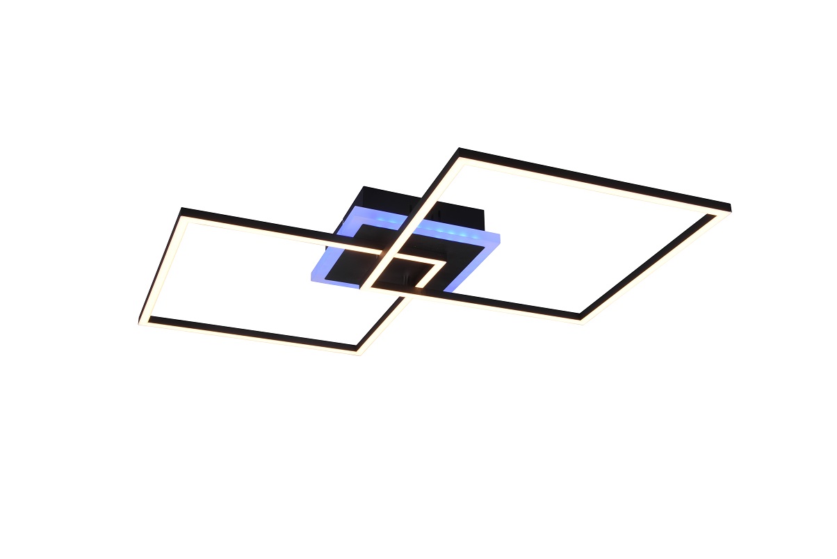 Trio Leuchten R62843132 ARRIBO - Stropní LED svítidlo stmívatelné ovladačem, nebo vypínačem + RGB, LED 35,5W, 3000K