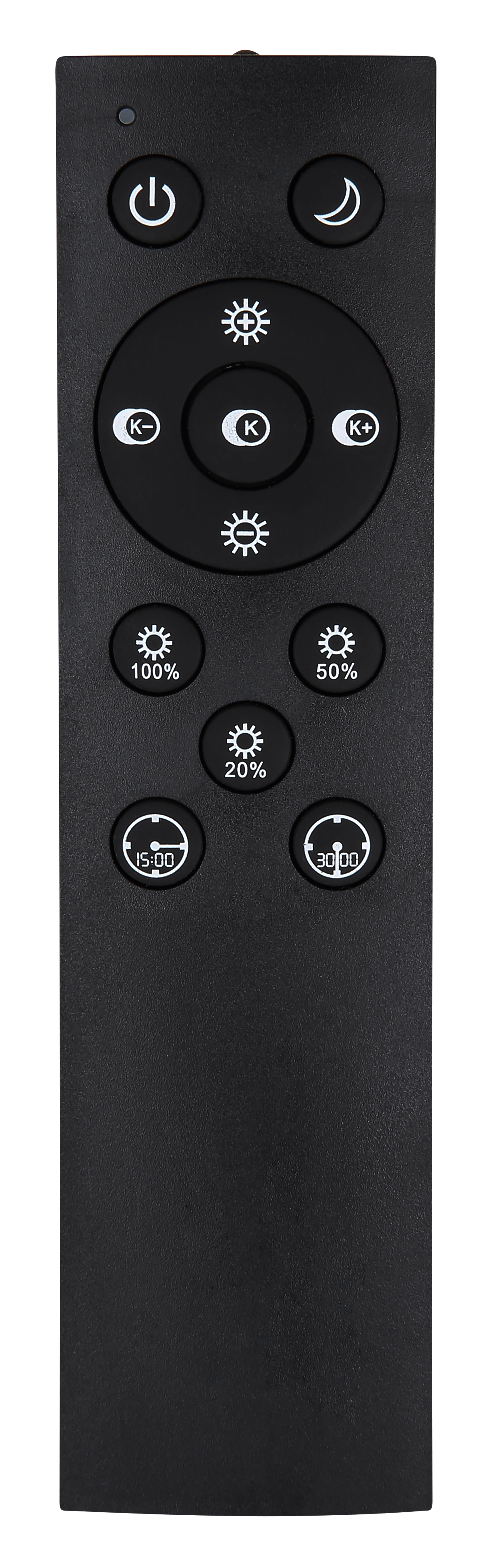 Globo 67247-58 TINY - Stropní LED svítidlo v černé barvě s dálkovým ovladačem LED 58W, 2700-6000K, 90 x 40cm