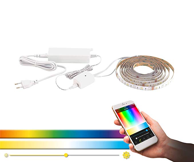 Eglo ZIGBEE 99686 LED STRIPE-Z - Chytrý RGB LED pásek, ovládání ovladačem nebo z mobilní aplikace, délka 5 metrů, 9,2W / BEZ DO