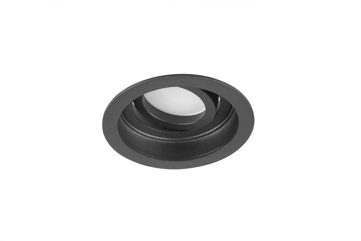 Trio Leuchten 651500132 KENAI - Podhledové svítidlo v černé barvě, 1 x GU10, Ø 9,2cm