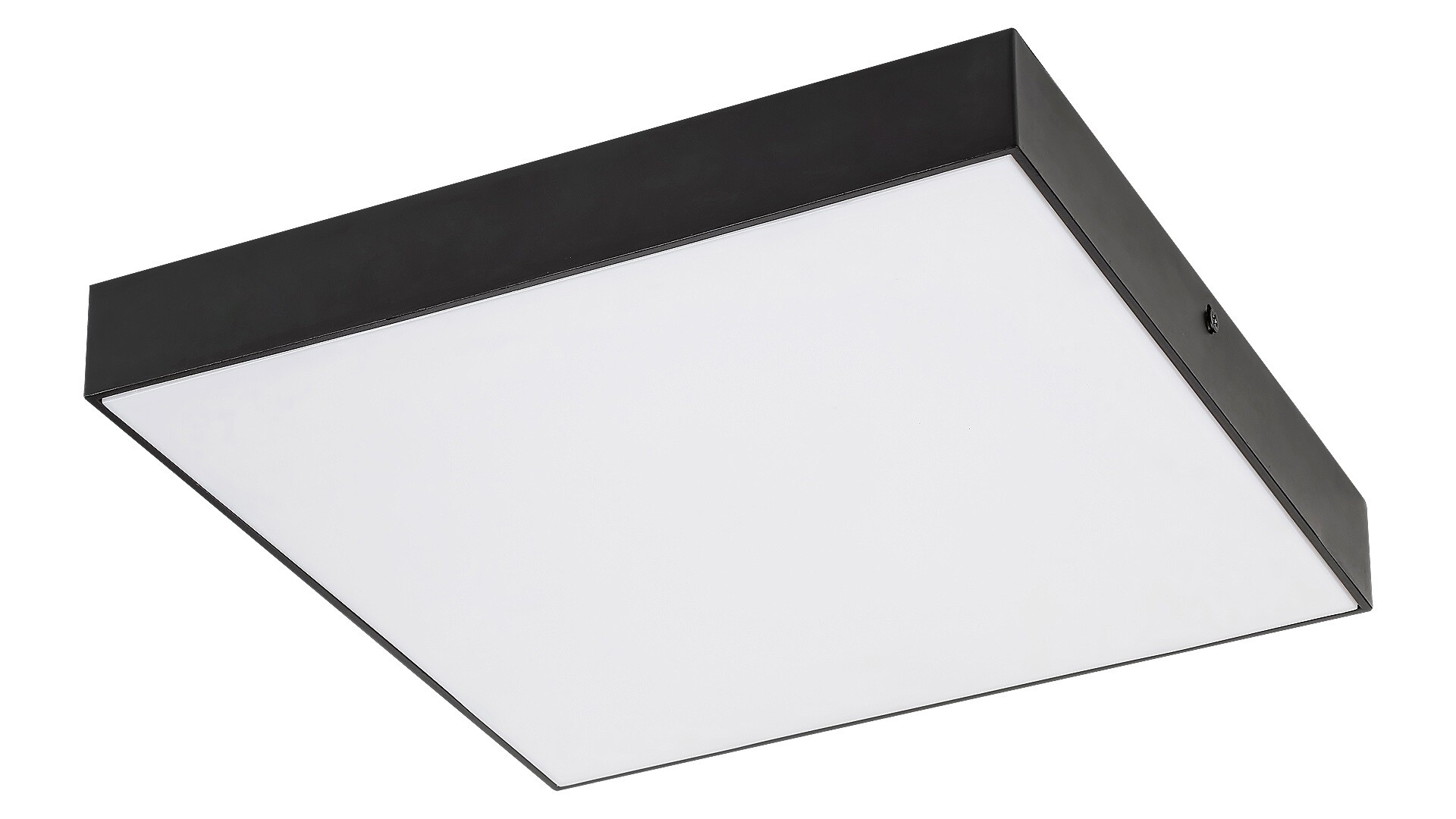 Rabalux 7899 TARTU - LED moderní venkovní stropní nebo nástěnné svítidlo v černé barvě, 18W, 2800K, 4000K, 6000K, IP44, 17,5 x 17,5cm