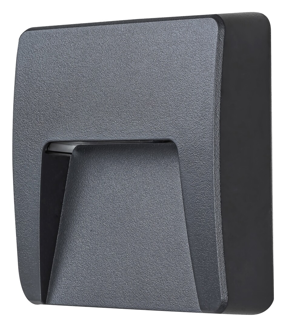 Rabalux 8894 TRENTO - Venkovní schodišťové svítidlo v antracitové barvě, LED 3W, 4000K, IP65