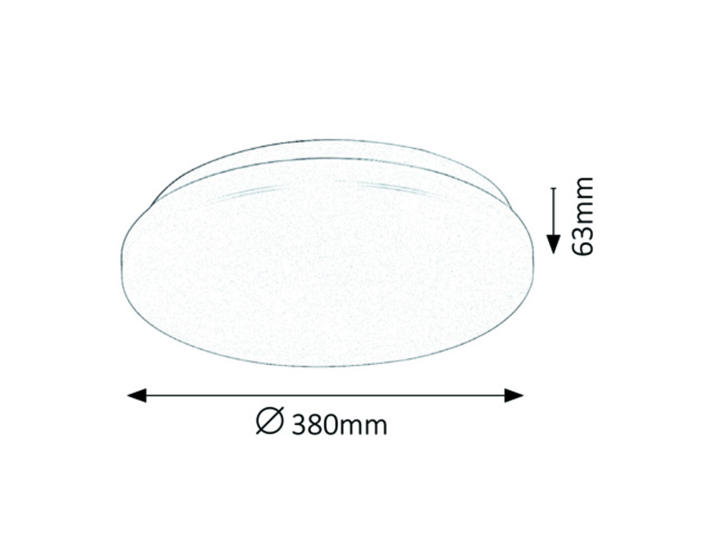 Rabalux 3339 ROB - LED stropní svítidlo, Ø 38cm, 32W, 3000K