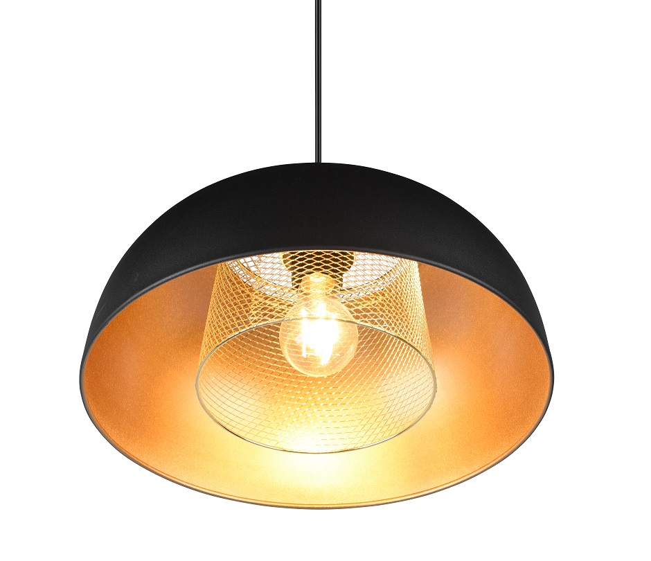 Trio Leuchten R30811932 PUNCH - Závěsné barové a kuchyňské svítidlo, 1 x E27, Ø 35cm