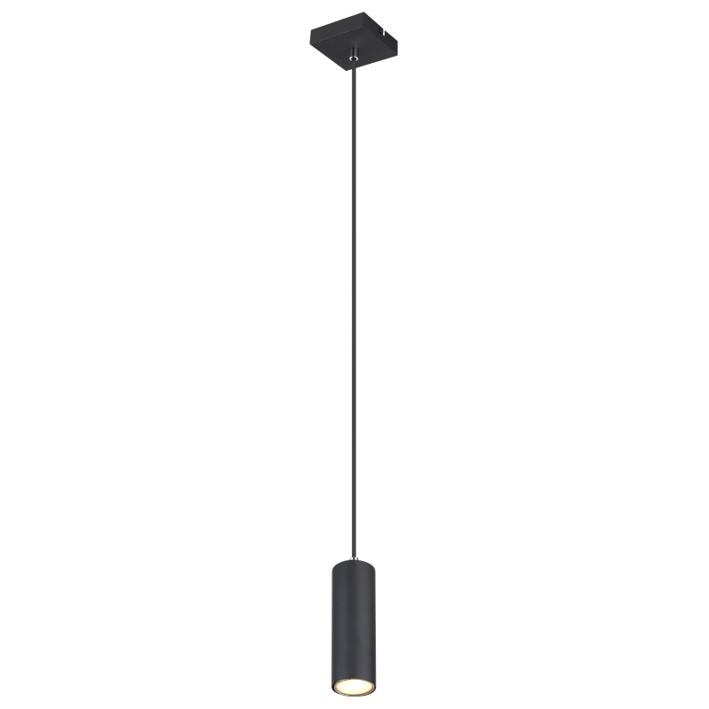 Globo 57911HB ROBBY - Závěsné barové svítidlo v černé barvě 1 x GU10, Ø 6cm