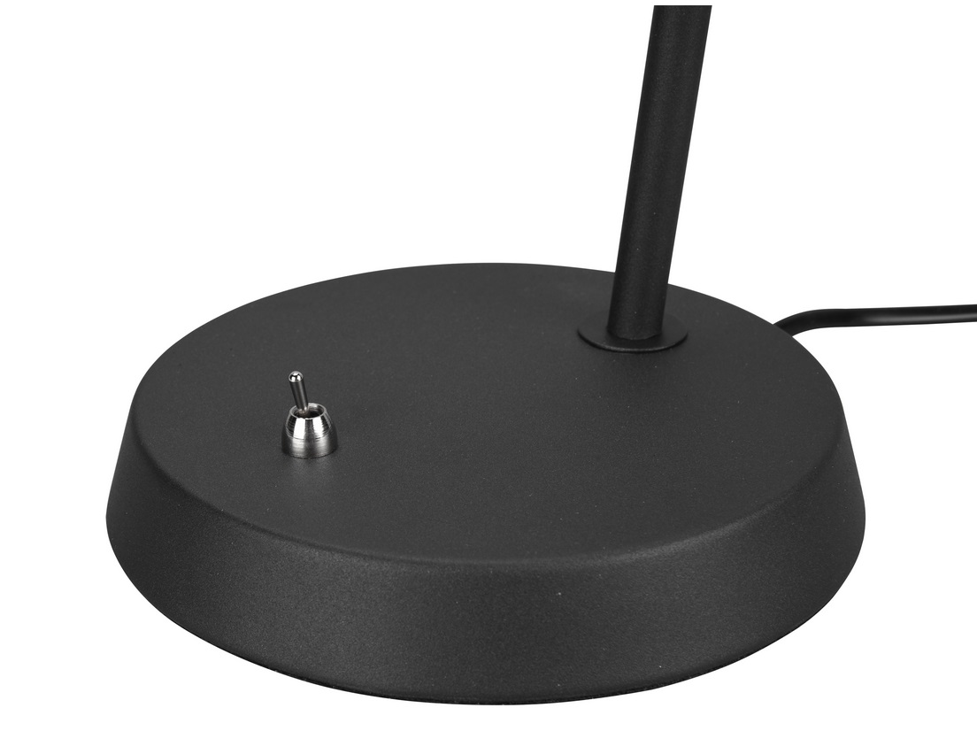 Trio Leuchten R50781032 ENZO - Stolní polohovací lampička v černé barvě 1 x E27, výška 50cm