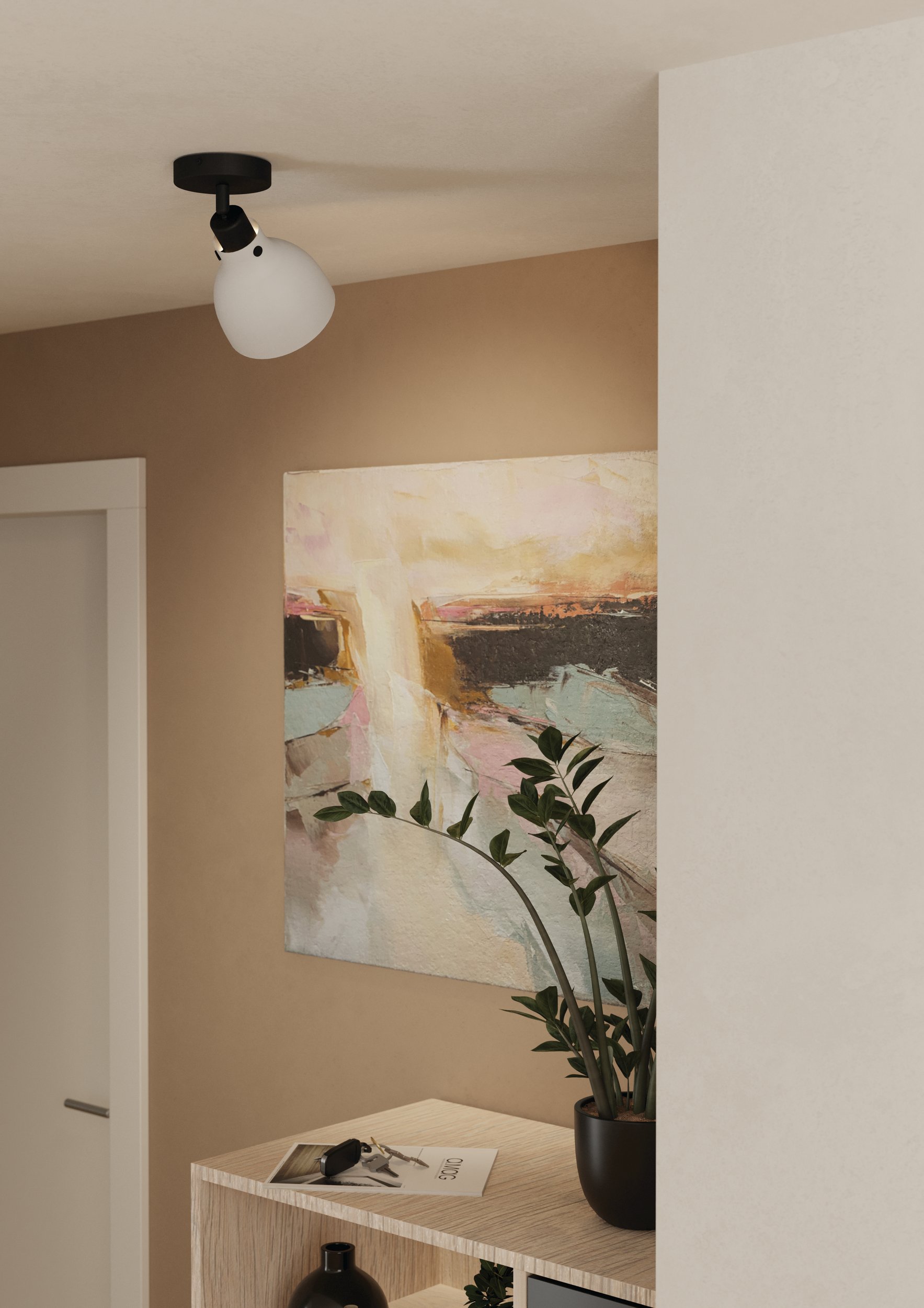 Eglo 43827 MATLOCK - Nástěnná nebo stropní bodovka, 1 x E27