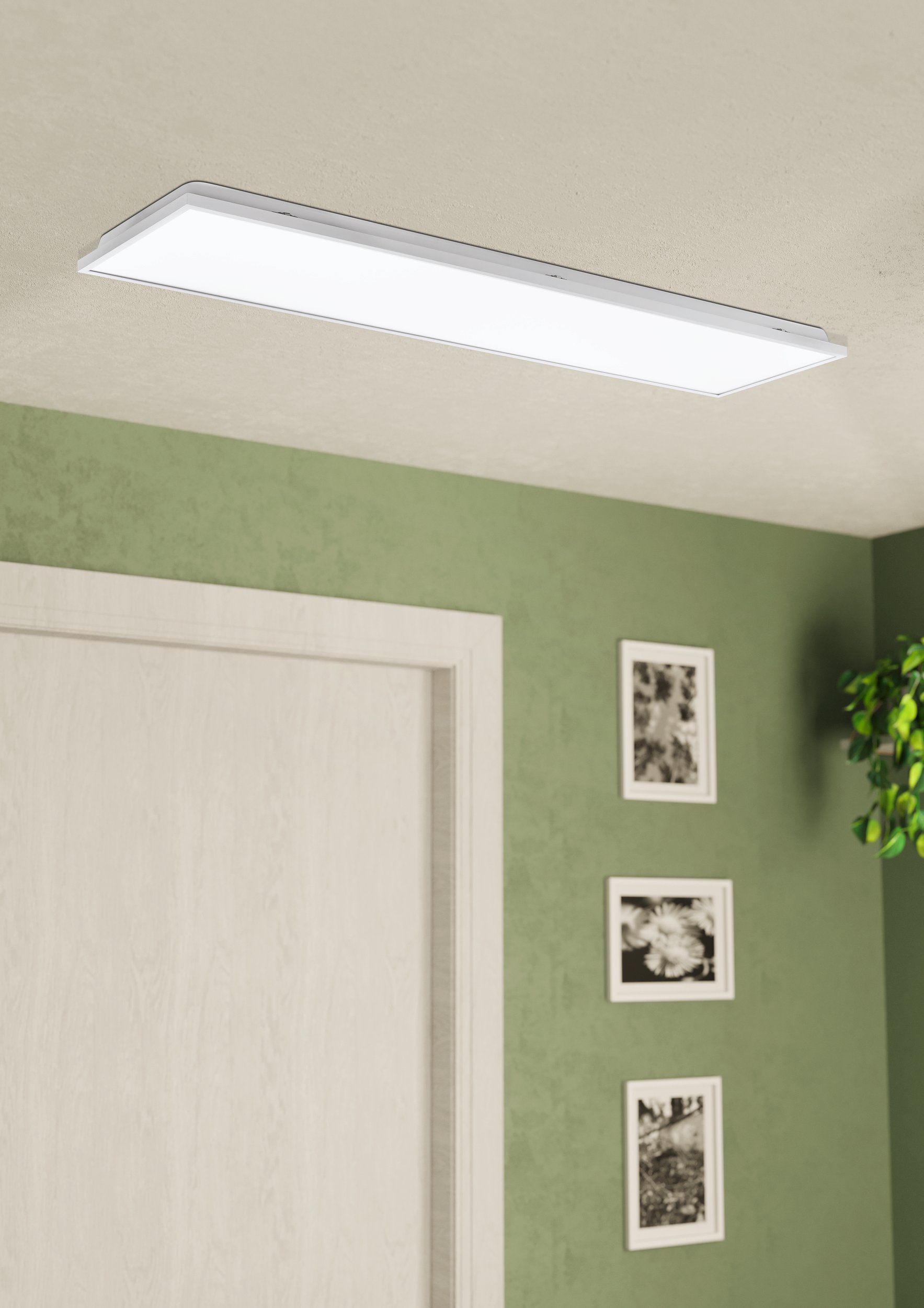 Eglo 99729 URTEBIETA - Obdelníkové přisazené LED svítidlo, LED 32W, 4700lm, 4000K , 119,5 x 29,5cm