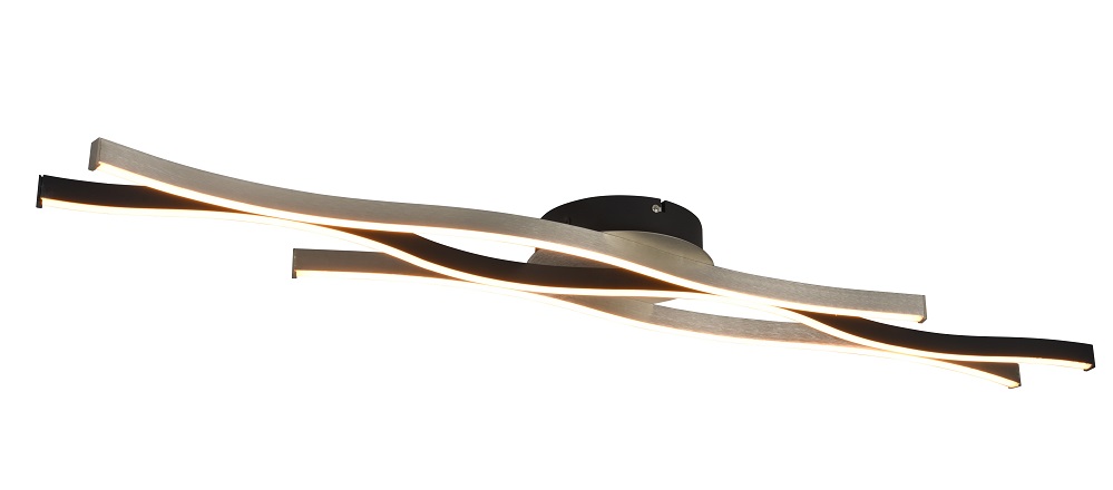Trio Leuchten 641210305 BLAZE - Stropní lustr stmívatelný klasickým vypínačem, LED 38W, 2300+3000+4000K, 107cm