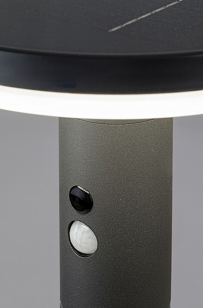 Rabalux 77018 ALASKA - LED solární stojací svítidlo s pohybovým čidlem, 10W, IP44, 38cm