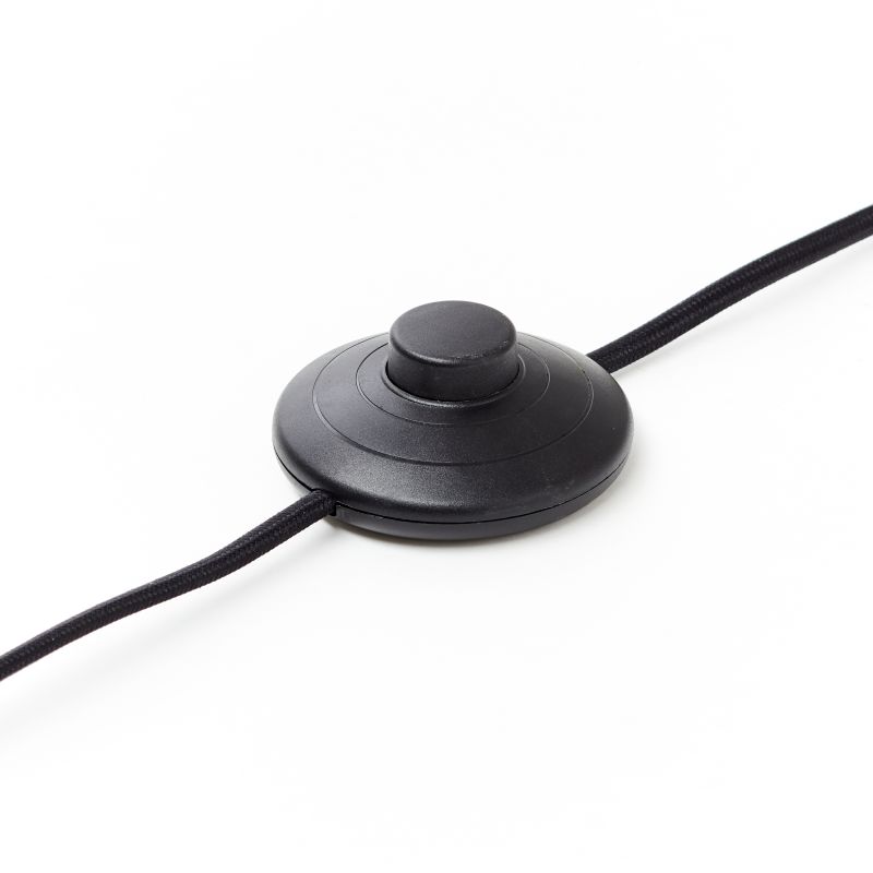 Brilliant 94708/93 WEALD - Stojací lampa s kouřovým sklem a dřevěným prvkem, 1 x E27