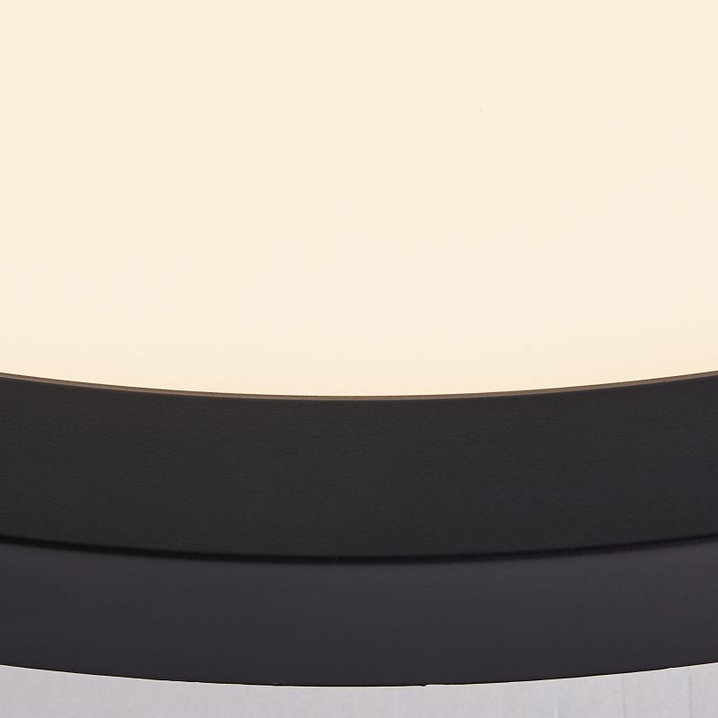 Brilliant HK19478S76 TUCO - LED kulaté stropní svítidlo v černé barvě, LED 16W, 2700K, Ø 25cm