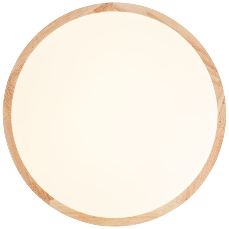 Brilliant G99525/75 LASKOS - Stropní LED dřevěné svítidlo, LED 22W, 3000K, Ø 38cm