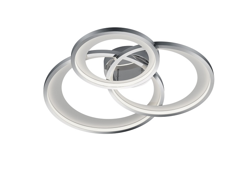 Trio Leuchten 673810306 GRANADA - Stropní lustr stmívatelný klasickým vypínačem, LED 36W, 3000K, 4300lm, 71 x 63