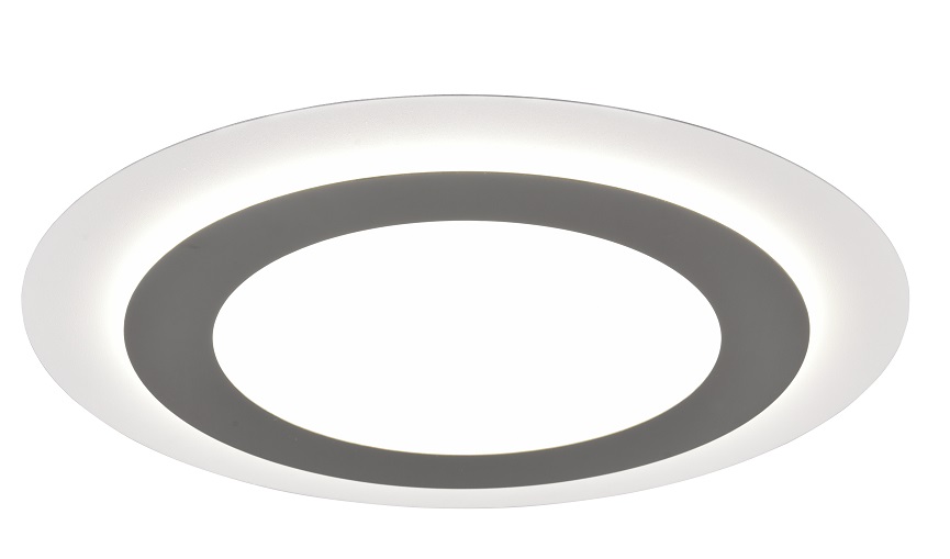 Trio Leuchten 641519207 MORGAN - Stropní LED svítidlo stmívatelné ovladačem v matném niklu, 42W, 5600lm, 2700 - 6500K, Ø 45cm