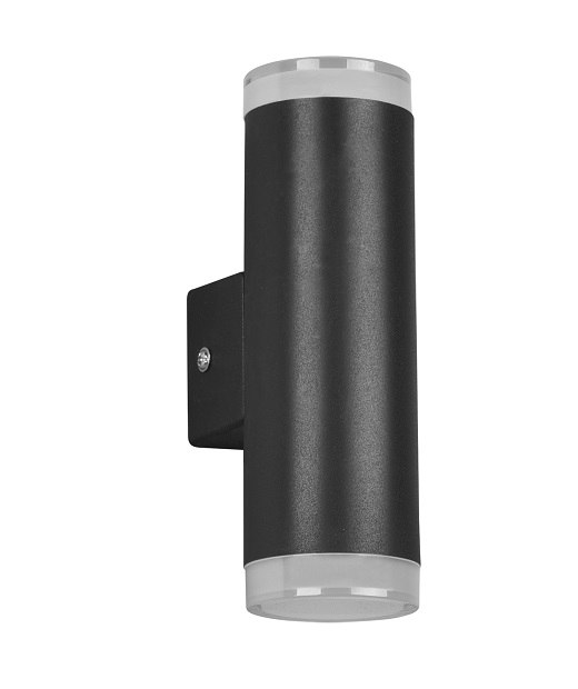 Trio Leuchten 283110232 RAY - Koupelnové LED nástěnné svítidlo v černé barvě, 8W, 3000K, IP44