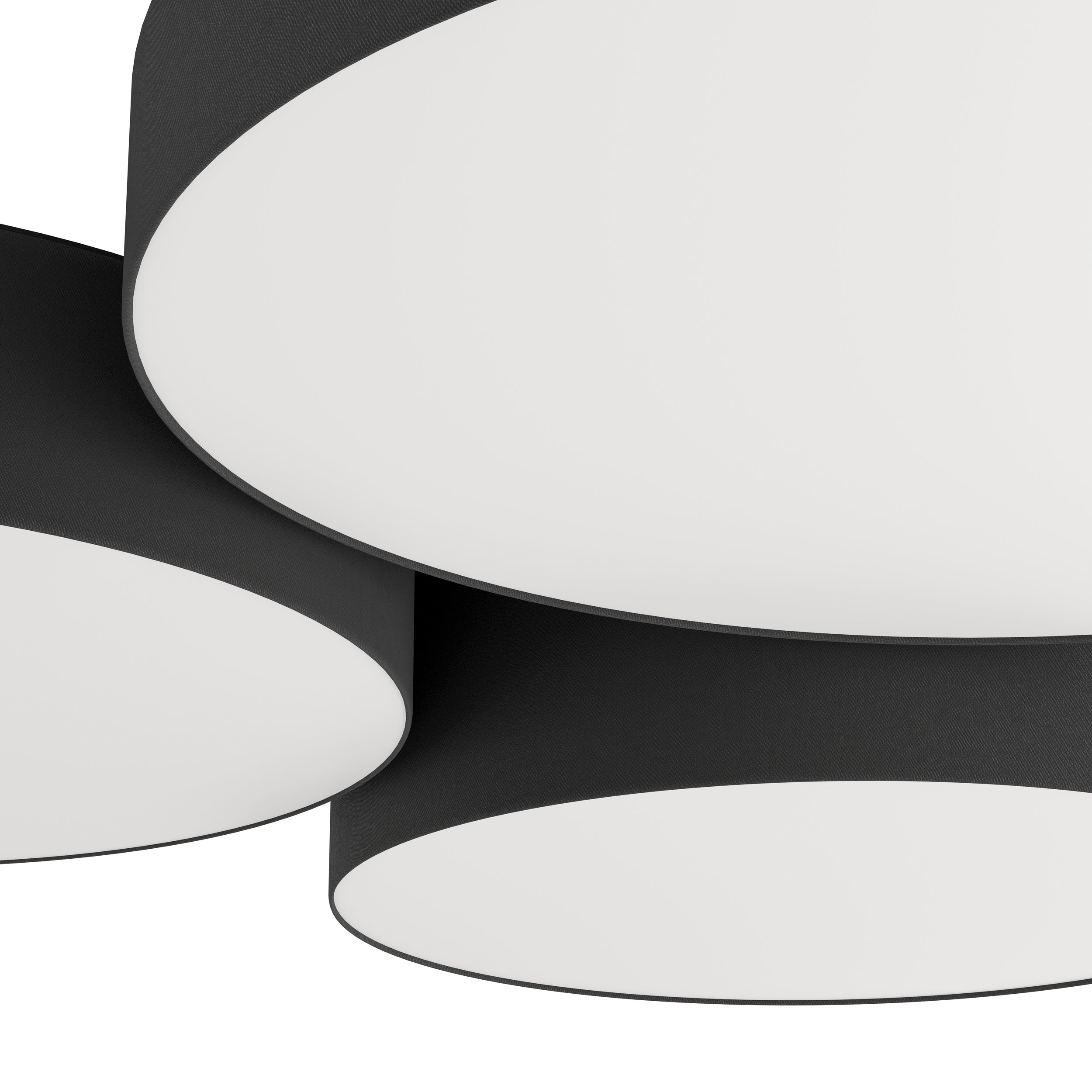 Eglo ZIGBEE 900853 BARBANO-Z - Stropní textilní LED RGB svítidlo ovládané ovladačem, nebo z mobilní aplikace, LED 22,5W,