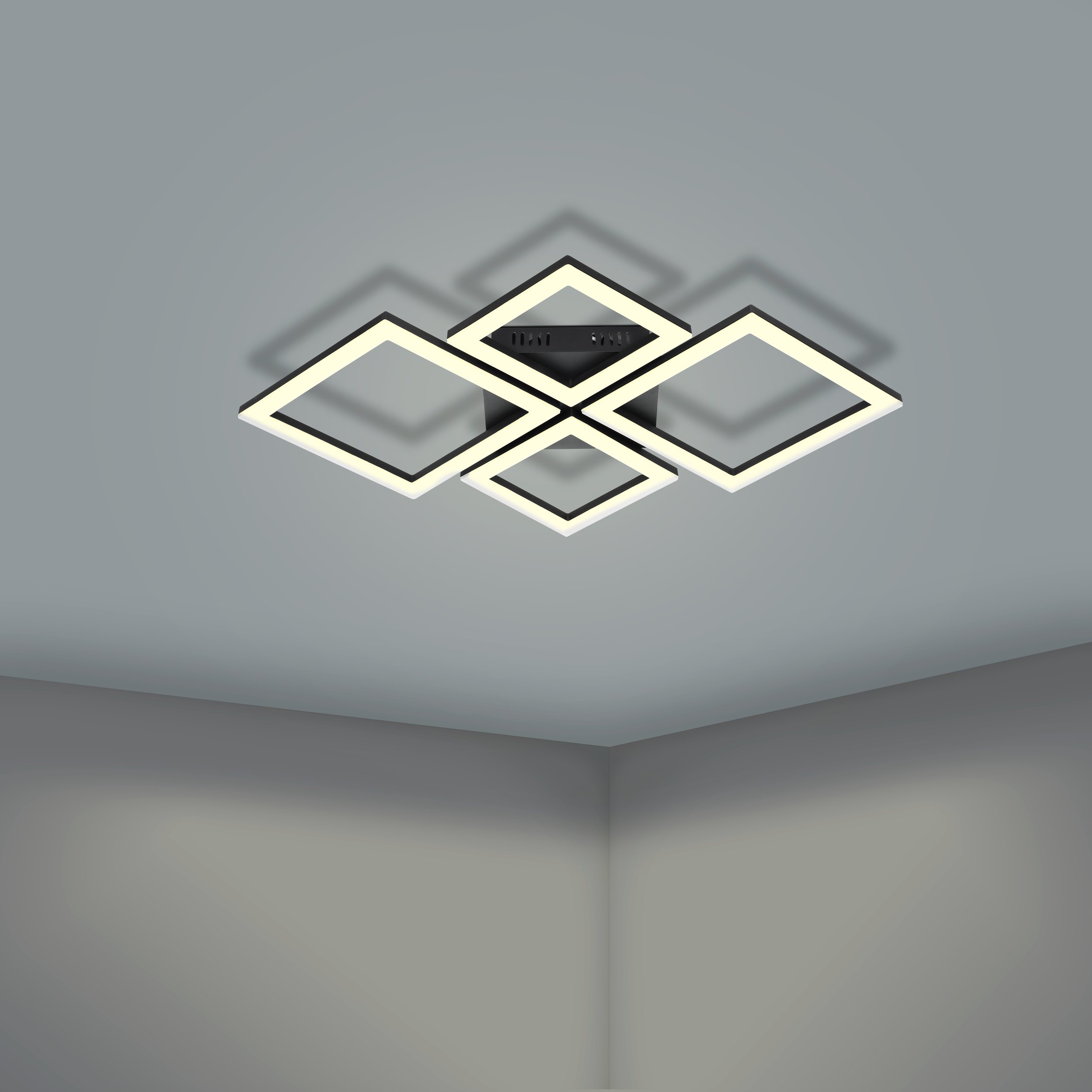 Eglo ZIGBEE 900318 PARANDAY-Z - Stropní LED svítidlo ovládáné ovladačem, nebo z mobilní aplikace, LED 42W, 3000-6500K